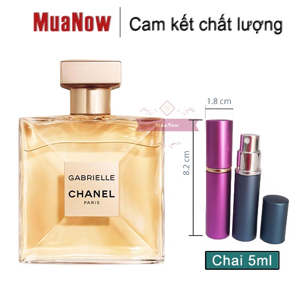 Nước hoa Chanel Gabrielle Essence (Hoa ngọc lan tây, Hoa huệ trắng, Hoa nhài, Hoa cam) | Thế Giới Skin Care