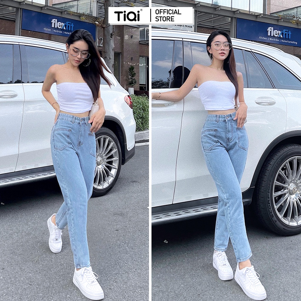 Quần jean baggy túi kiểu TiQi Jeans B1-167