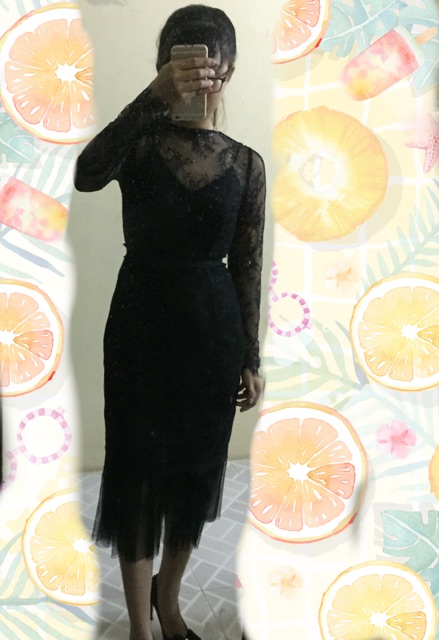 Thanh lý váy đen mới 100%