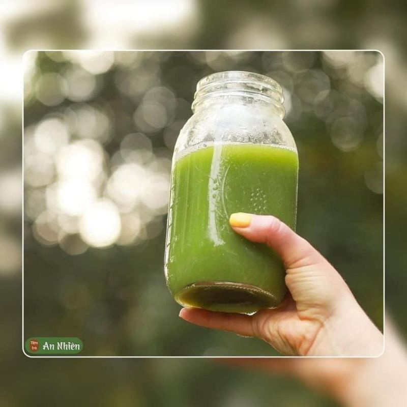 Bột rau má sấy lạnh hũ 500g