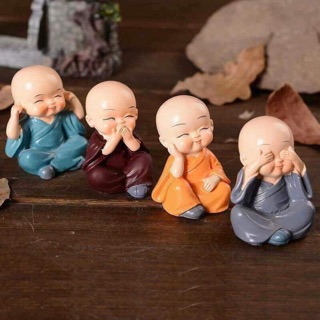 Bộ tượng 4 chú tiểu