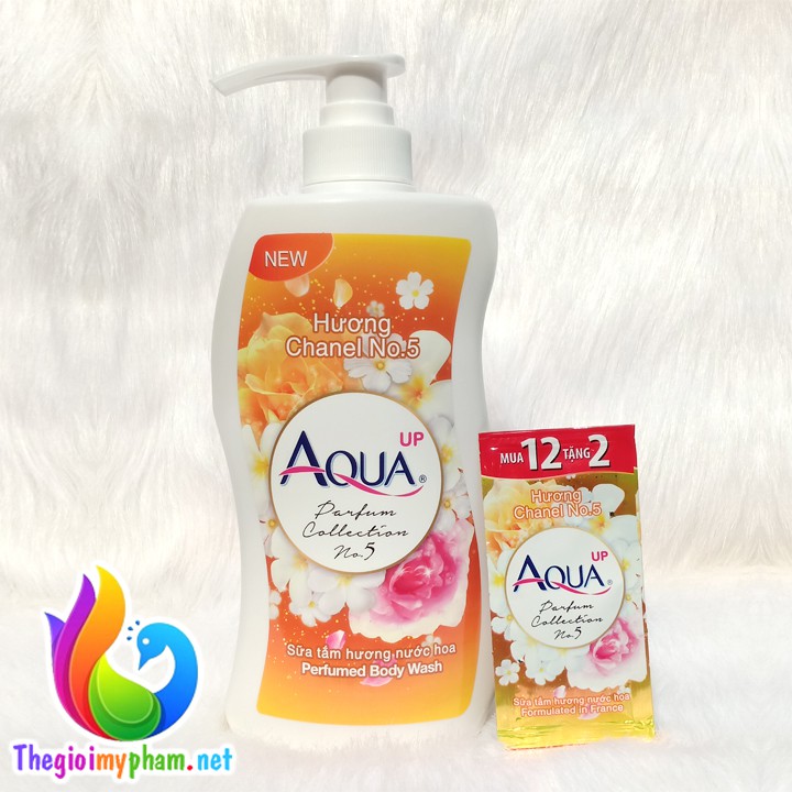 Sữa Tắm Hương Nước Hoa Aqua No.5 700ml - Tặng 1 Dây Sữa Tắm Aqua | BigBuy360 - bigbuy360.vn