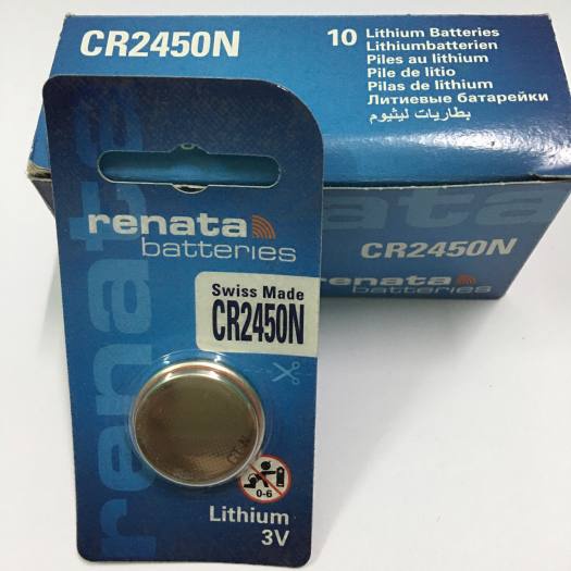 Pin CR2450 CR2450N 3V Renata