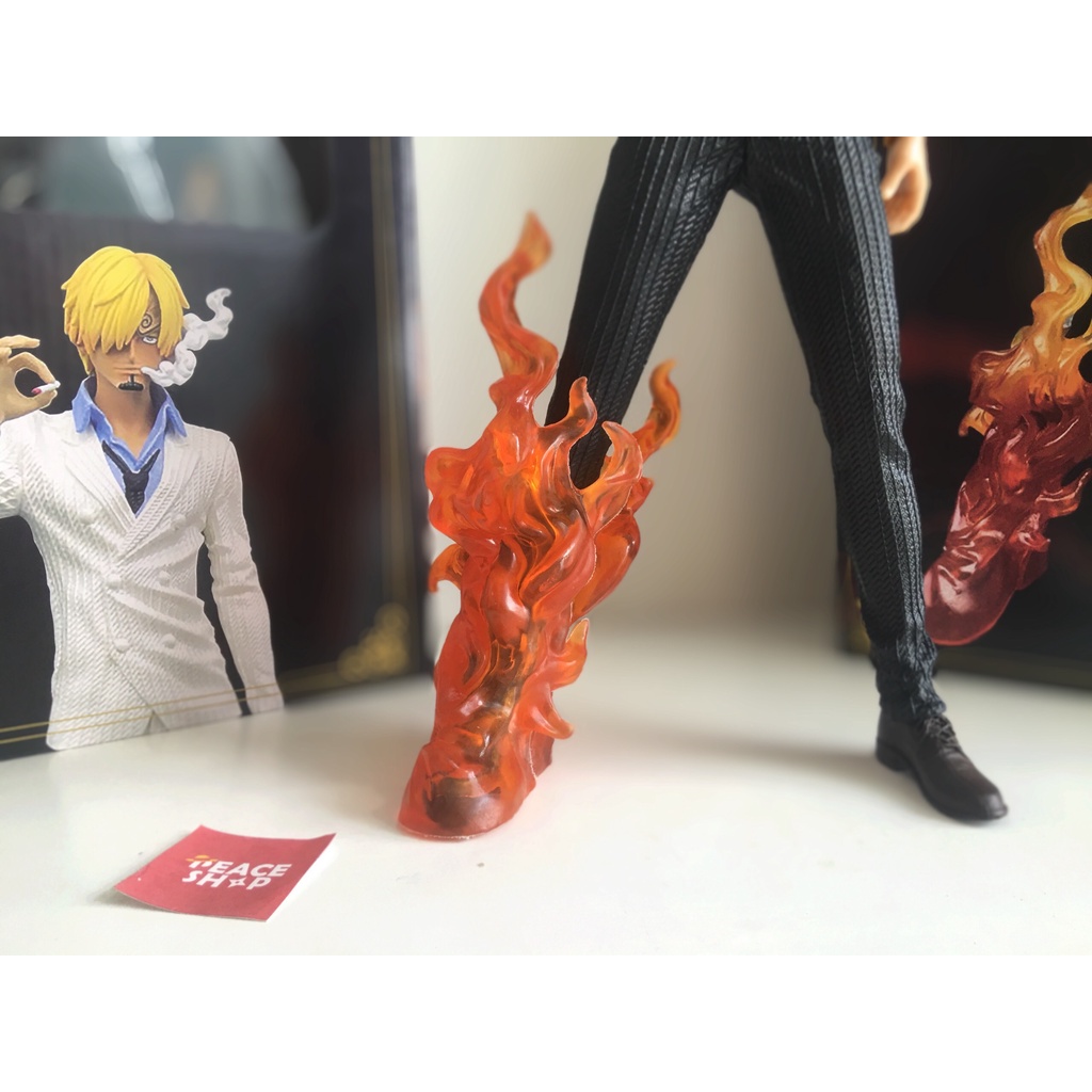 Mô Hình Sanji Chân Đen Mô Hình One Piece Đồ Chơi Decor Bàn Học Bàn Làm Việc Phòng Ngủ Anime Manga One Piece