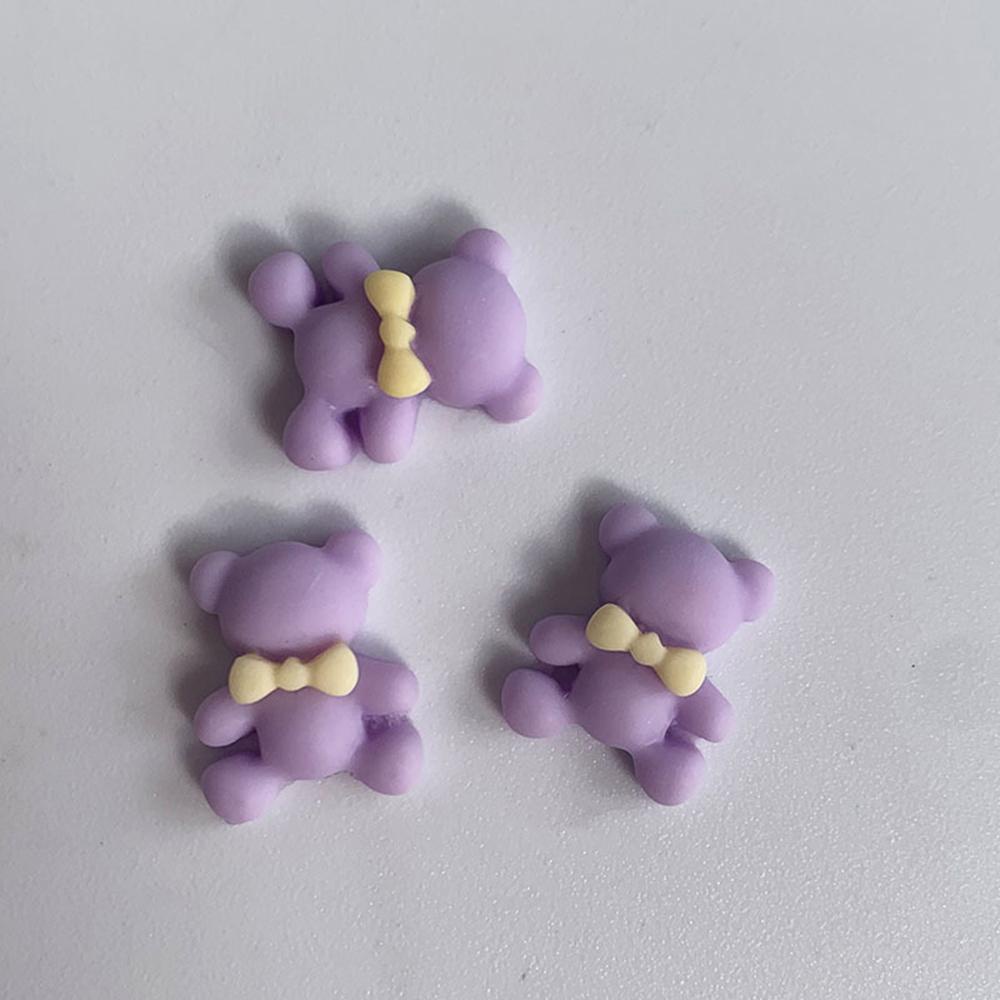 Phụ Kiện Trang Trí Móng Tay 3D DIY Hình Gấu Dễ Thương