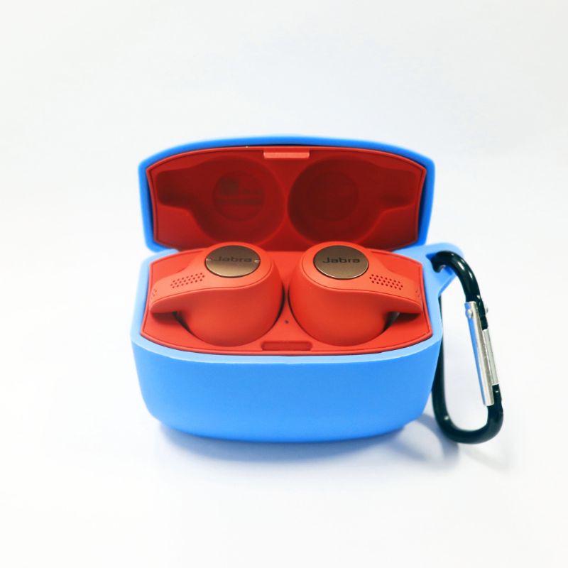 Vỏ Bọc Bảo Vệ Hộp Sạc Tai Nghe Jabra Elite Active 65t Bằng Silicon Mềm