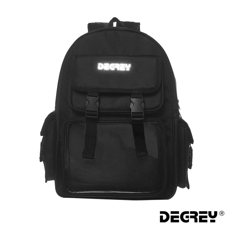 Balo Degrey Basic Backpack 2810 Clothes Shop Balo Đen Đi Học Nhiều Ngăn Ulzzang Unisex ( Tặng Bông 7 Màu )