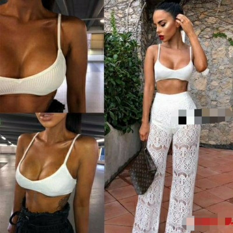 Set ren trắng đi biển siêu xinh