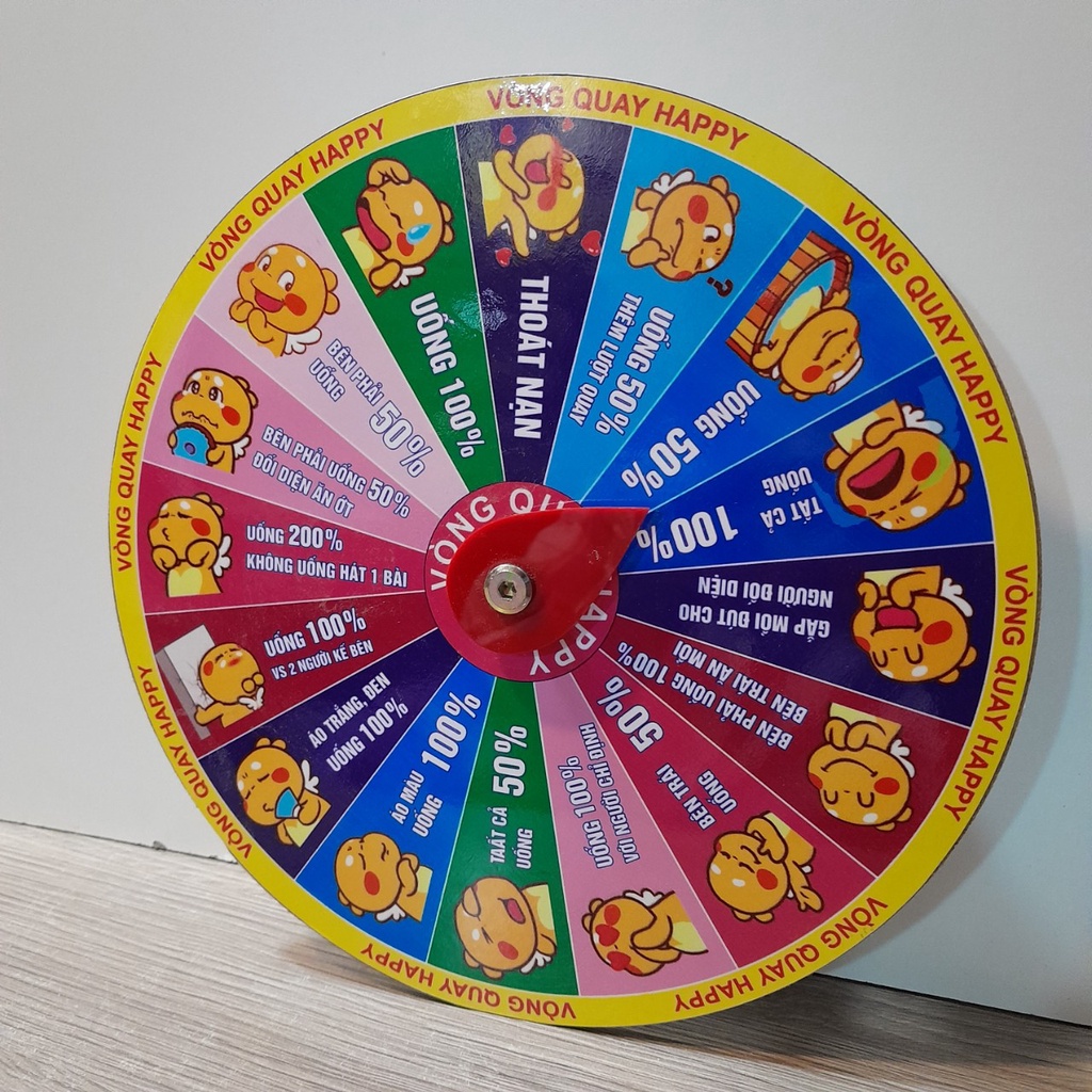 VÒNG QUAY ĂN NHẬU - Size 25cm- COMPO 20 cái