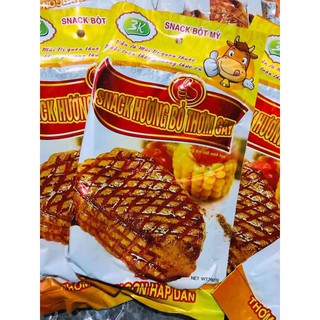 [[Đảm bảo chất lượng] Snack quẩy bò miếng thơm cay ( quẩy bò xé cay)