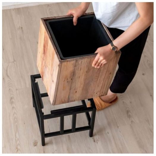 Kệ Cây Chân Sắt – Hộp gỗ trồng cây nhiều kích thước - Tự trang trí vườn KC02
