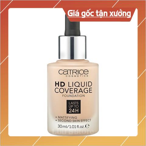 Hàng Đẹp [HÀNG CHÍNH HÃNG] Kem Nền CATRICE HD Liquid Coverage Foudation Lasts Up To 24H