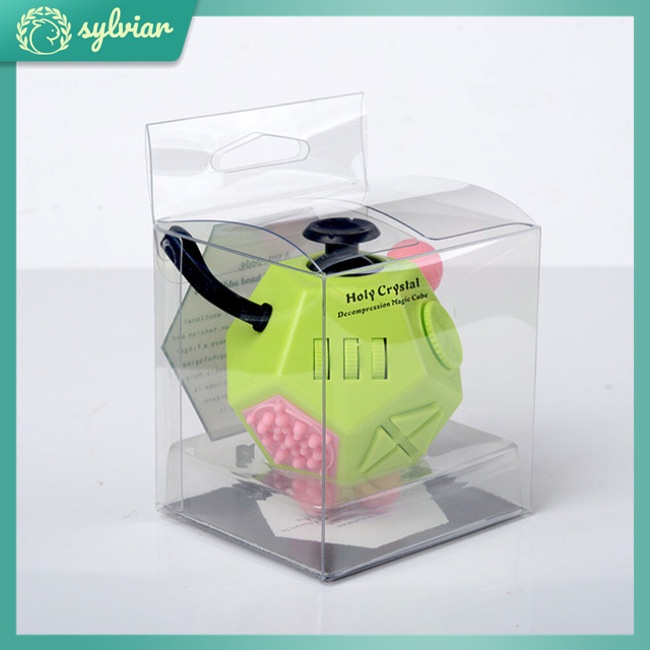 Khối Rubik 12 Mặt Giảm Căng Thẳng 2 Mặt