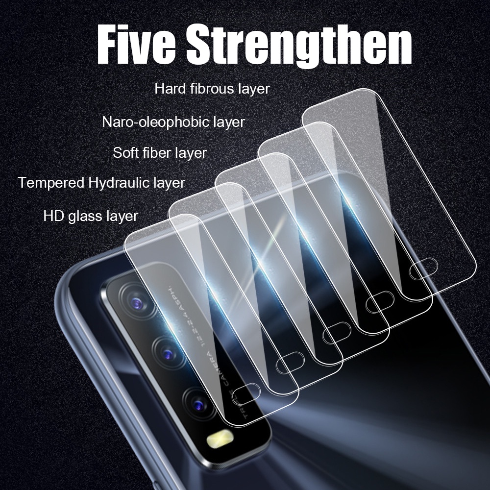 Kính cường lực bảo vệ camera cho VIVO V11 V11i S1 Pro V20 V21 V23E Y33S Y53S Y11 Y12 Y15 Y17 Y19 Y15A Y15S Y72 Y12S Y20 Y20S Y21 Y21S Y51 Y30 Y50 Y81 Y81i Y91 Y91i Y91C Y93 X70