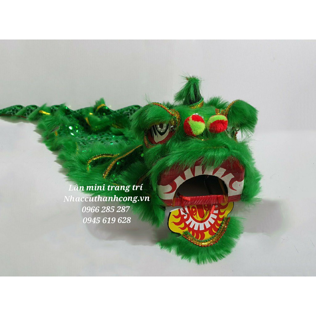 Đầu lân nhỏ trang trí  | Thiết bị Đoàn Đội,đầu lân phong thủy,đầu lân trang trí
