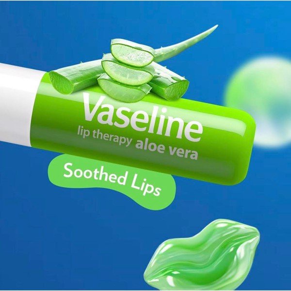 Son Dưỡng Môi Vaseline Lô Hội - Lip Therapy Aloe Vera Stick 4.8g