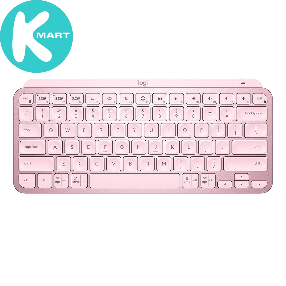 Bàn phím không dây Bluetooth Logitech MX Keys Mini - Nhỏ gọn, Sạc USB-C,  - Hàng chính hãng