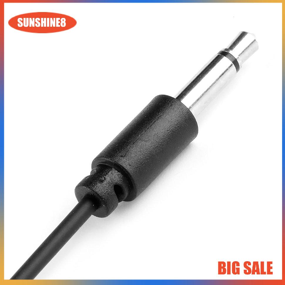 【SUN】3.5mm Curved Mono Earphone Listen Only Earpiece For Speaker Mic For 2way Radio