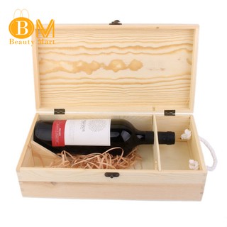 Hộp gỗ đựng 2 chai rượu chuyên dụng
