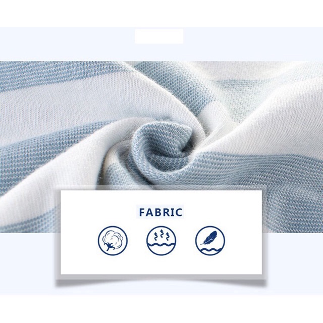 Áo Thun Ngắn Tay Kẻ Sọc Cho Bé Trai