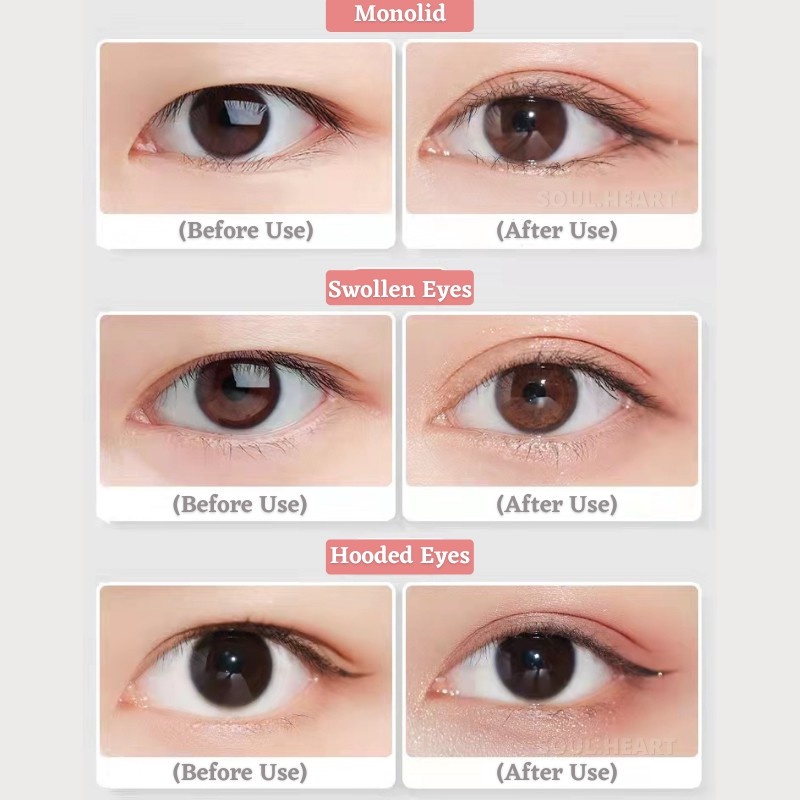 Bộ 48 Miếng Dán Kích Mí Vô Hình Tự Nhiên