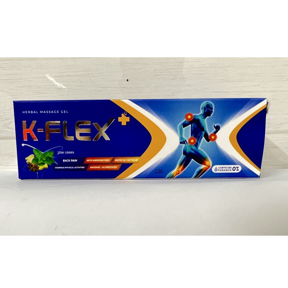 Gel bôi xoa bóp thảo dược K flex giúp giảm đau nhức mỏi đau cơ,xoa bóp bấm huyệt tụ máu.suckhoechomoinha
