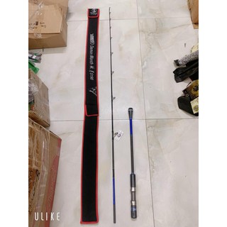 Cần cắm gốc khuyên pass Fuji chuyên câu biển tải cá 30kg