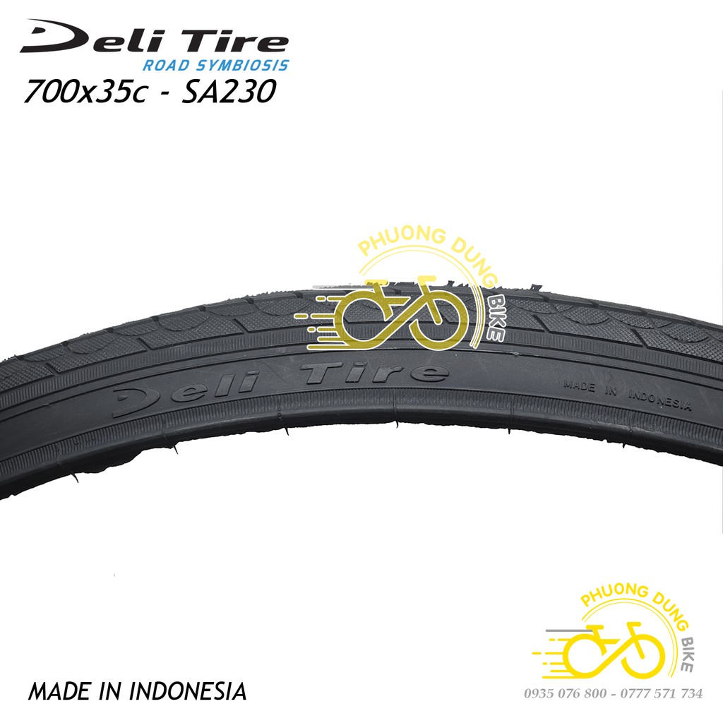 Lốp  xe đạp Deli Tire SA230 700x35C - 1 Chiếc