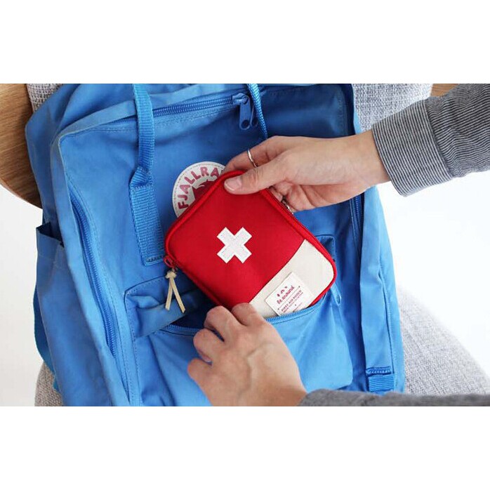 GIÁ SỈ Túi đựng vật dụng y tế khi đi du lịch, túi mini đựng vật dụng y tế 7606