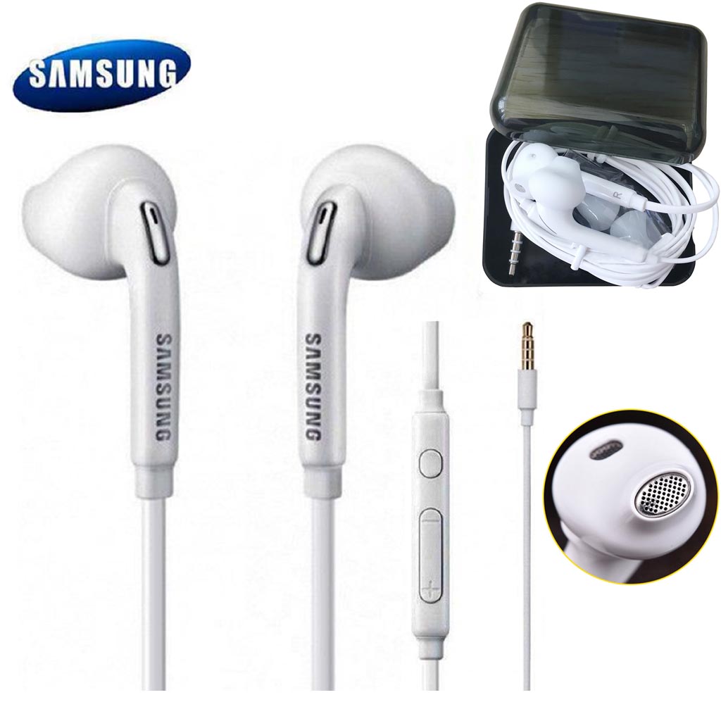 Tai Nghe Nhét Tai Jack 3.5mm Có Mic Cho Samsung Galaxy S6 / S7 / S8 Note 4 / 5 / 7