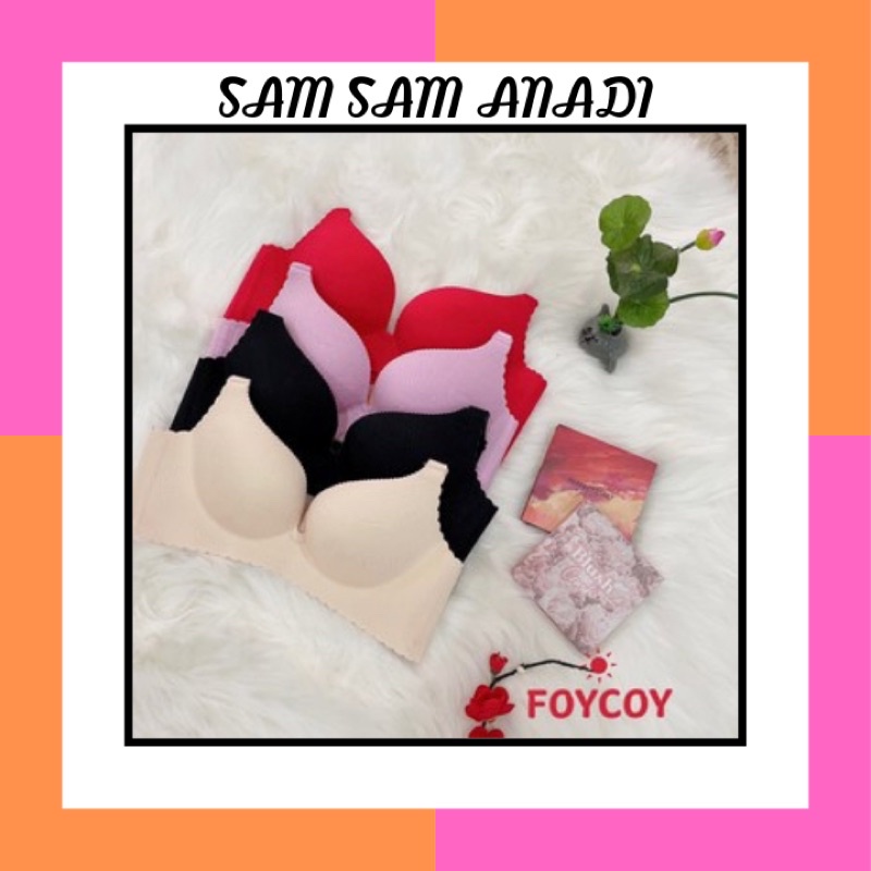 87GIAM10K12H_Hoàn 10k đơn 50k_Áo lót su non  nâng đẩy ngực bản to chống bẹo mỡ hàng không gọng mút 3 phân T4