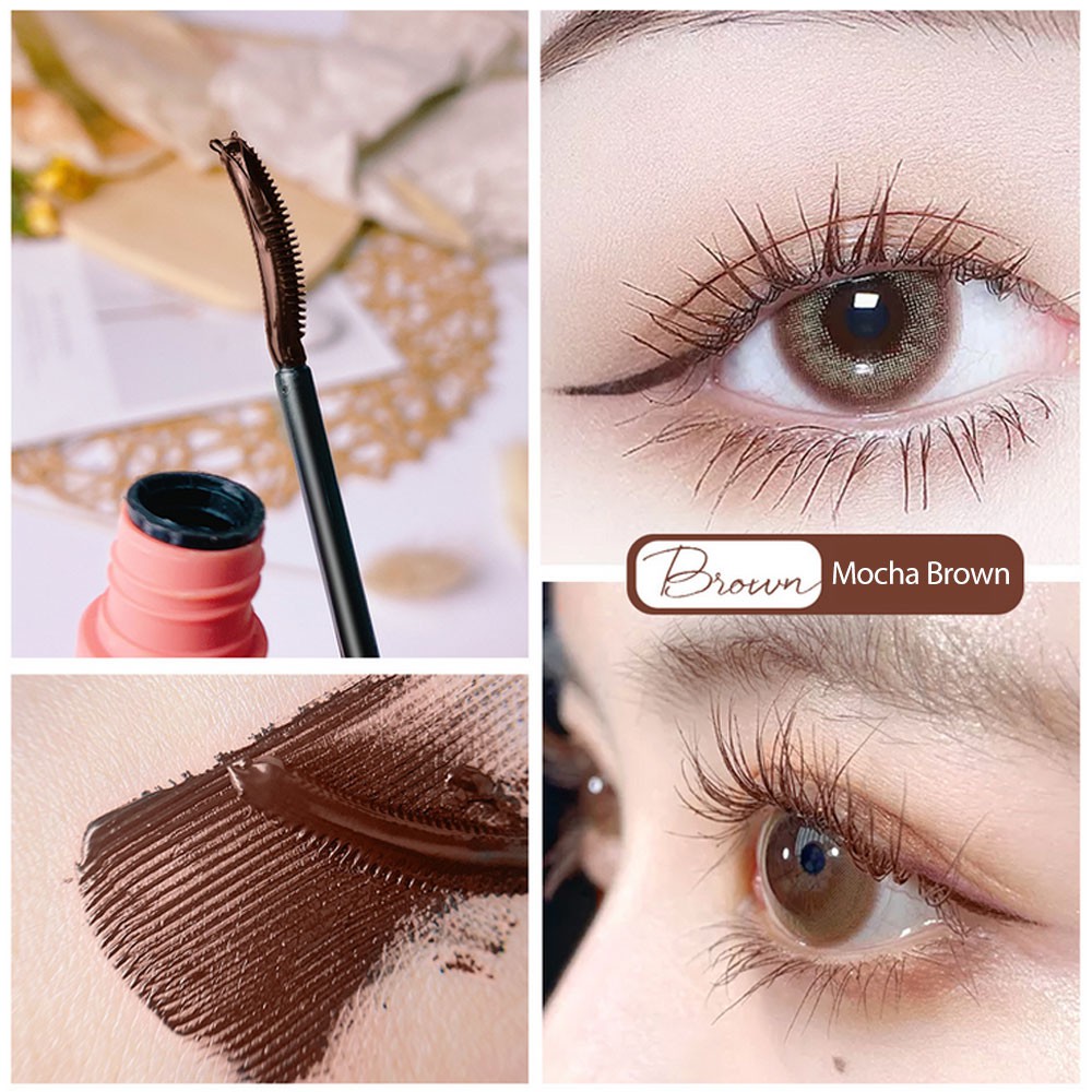 Mascara Chuốt Mi Cong Tự Nhiên Lâu Trôi Không Thấm Nước Chống Nhòe