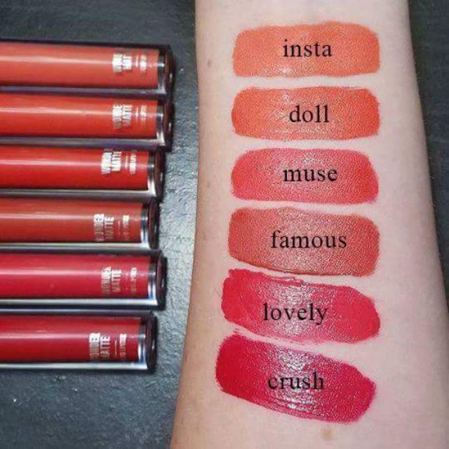 Son kem lì AOA 20 màu part 2