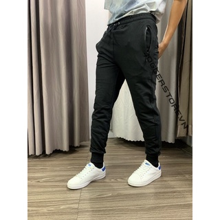 QUẦN JOGGER THUN TRƠN 2 DÂY KÉO