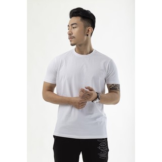 Áo thun trơn basic nam 100% cotton