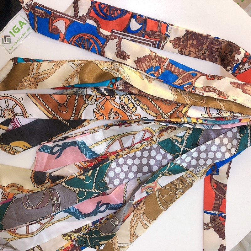 Khăn quấn trang trí túi xách