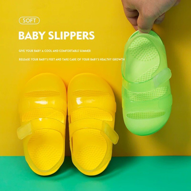 Dép cho bé Cheerful Mario HJ1833 Dép sandal cho bé trai bé gái siêu nhẹ chống trơn trượt