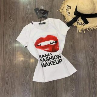 Áo phông cotton tay lỡ vnxk_ áo thun nữ
