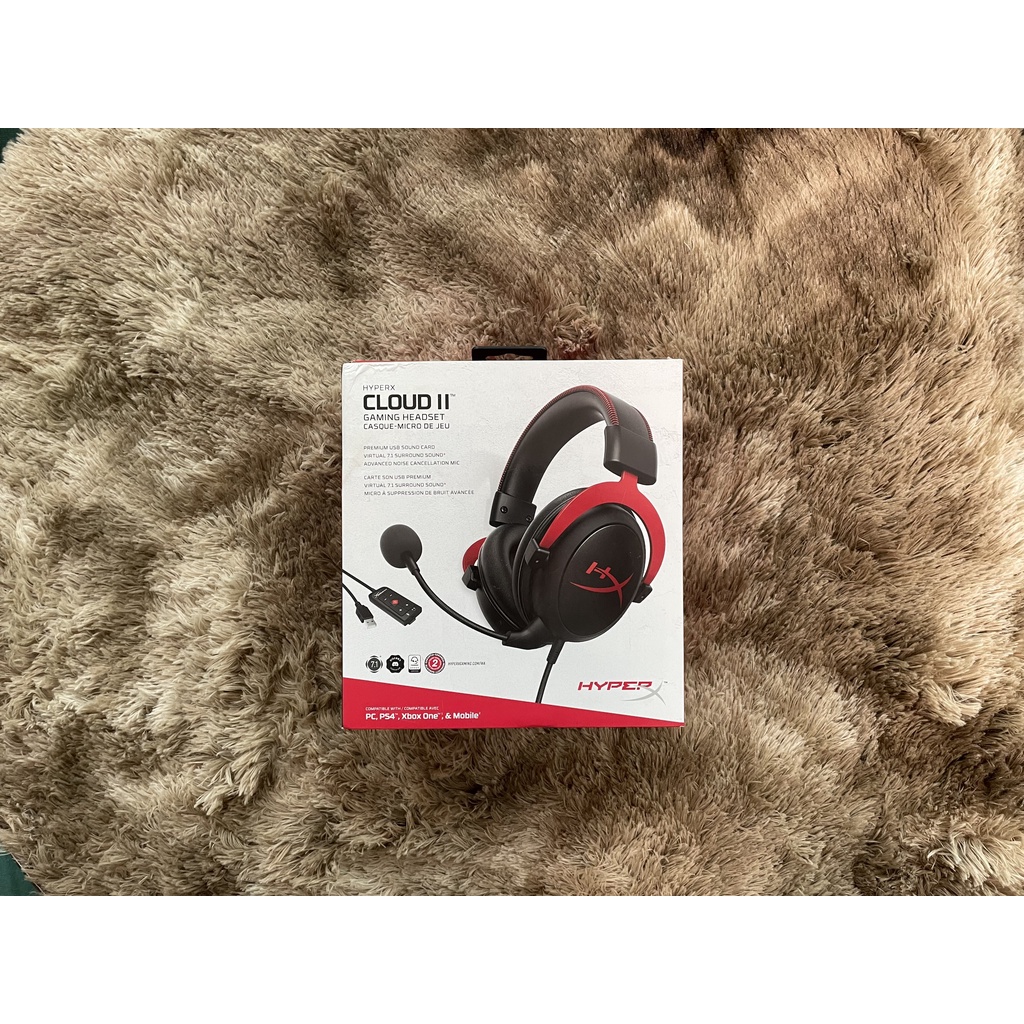 Tai nghe gaming có dây Hyper X Cloud II - Likenew