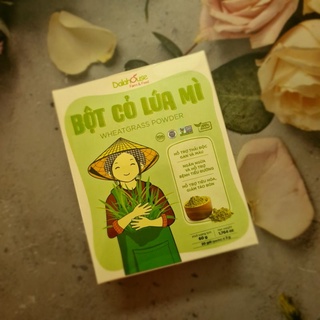 *FREE SHIP* Bột Cỏ Lúa Mì Hữu Cơ Sấy Lạnh DalaHouse Hộp 60gr