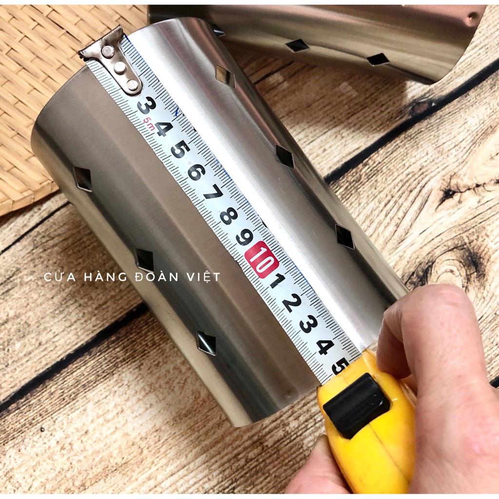 Ống Đựng Đũa Muỗng Inox - 10 *15cm