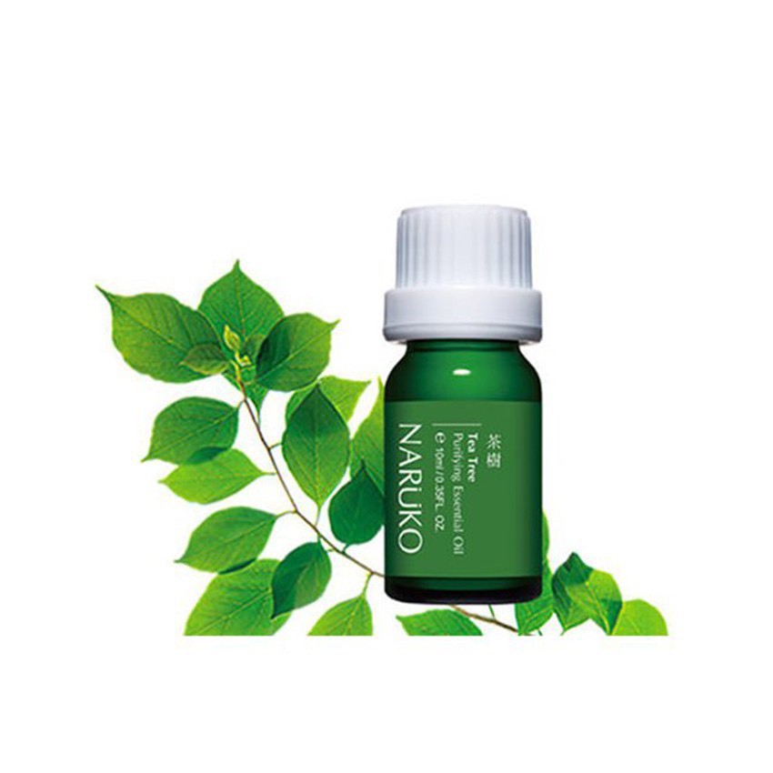 Tinh dầu ngăn ngừa và làm giảm mụn viêm, sưng tấy Naruko trà tràm Tea Tree Purifying Essential Oil 10ml (Bản Đài)