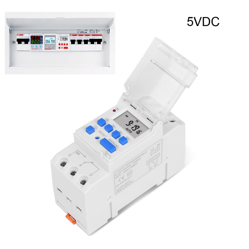 Rơ Le Điện Tử 16A Din 120v 220v 24v 12v 5v Chất Lượng Cao