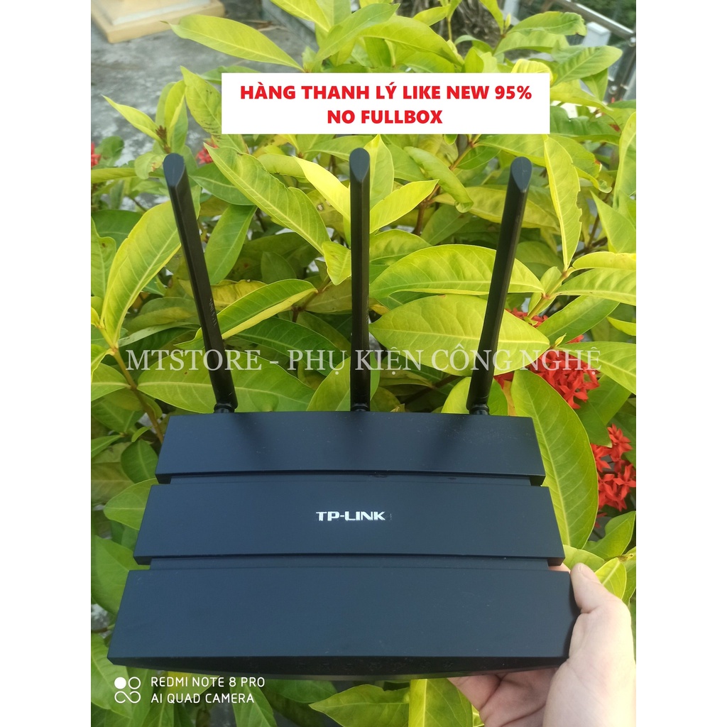 [BH 6 Tháng] Bộ Phát Wifi 3 râu TPlink WR2041N Xuyên Tường chuẩn 450 Mbps - Modem wifi tplink router wifi  LIKE NEW 95%