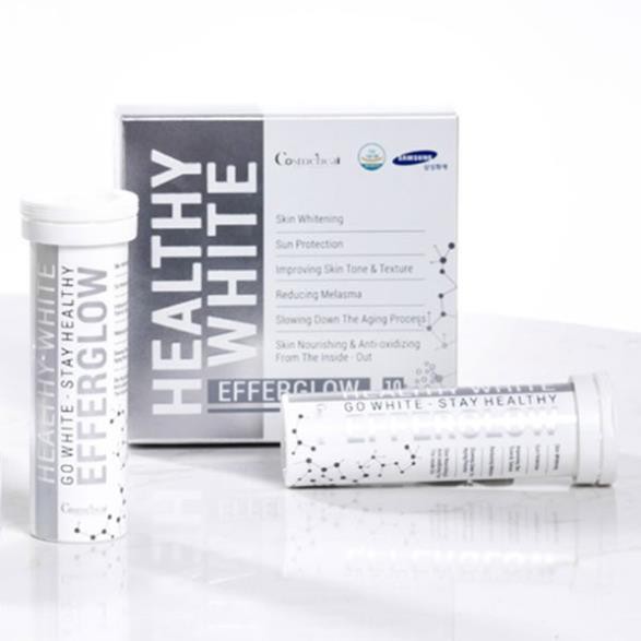 CosmeHeal Healthy White Efferglow dưỡng trắng da dạng sủi ( 1 ống 10 viên) | BigBuy360 - bigbuy360.vn