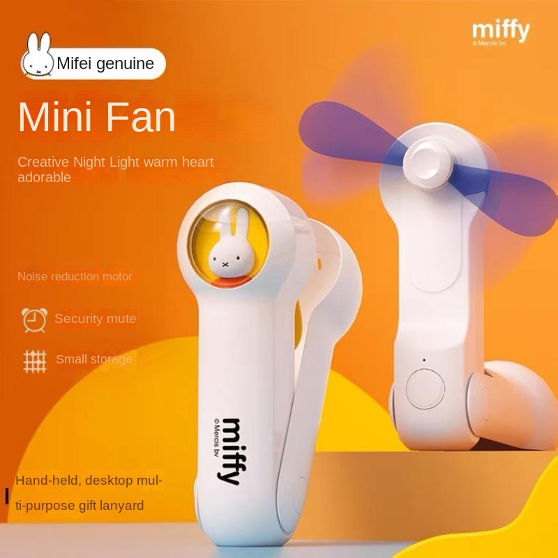 Quạt usb Cầm Tay Hình Viên Nang Mini Dễ Thương Yên Tĩnh Sạc usb