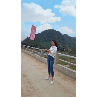 Sơ Mi Lụa Trắng Dài Tay