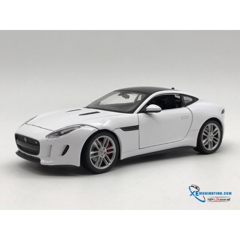 Xe Mô Hình Jaguar F-Type 1:24 Welly (Trắng)