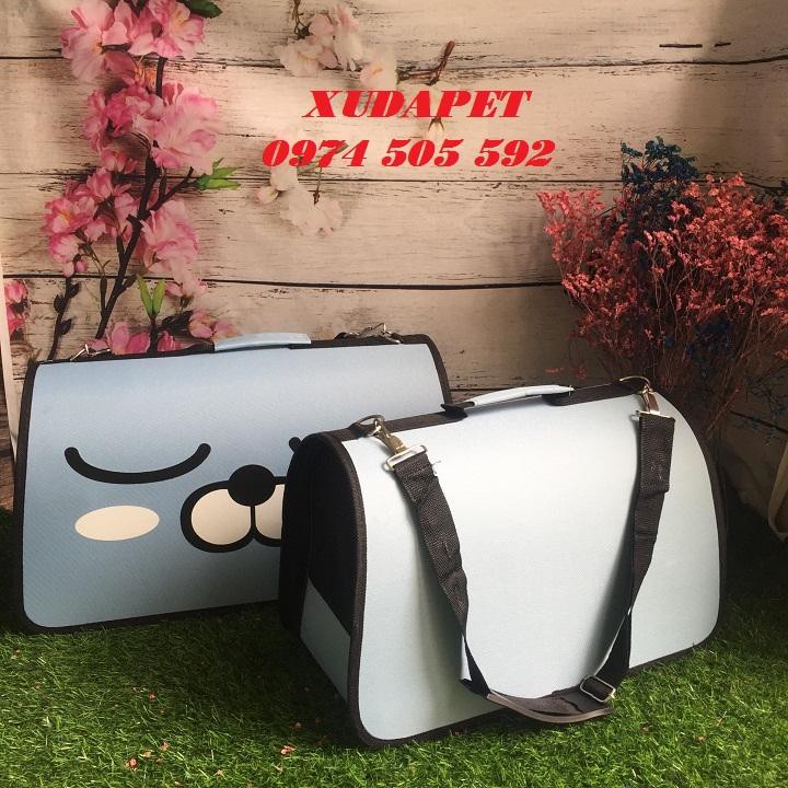 Túi xách vận chuyển dành chó mèo mắt xanh siêu thời trang Xudapet – TXX10021