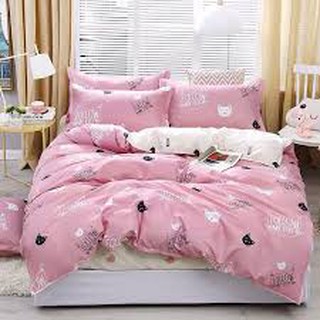 Bộ chăn ga gối 5 món cotton hàn